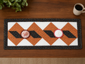 Handmade Quilted Table Runner – Halloween Inspired